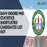 DAVV Indore PhD Statistics Shortlisted Candidates List Out